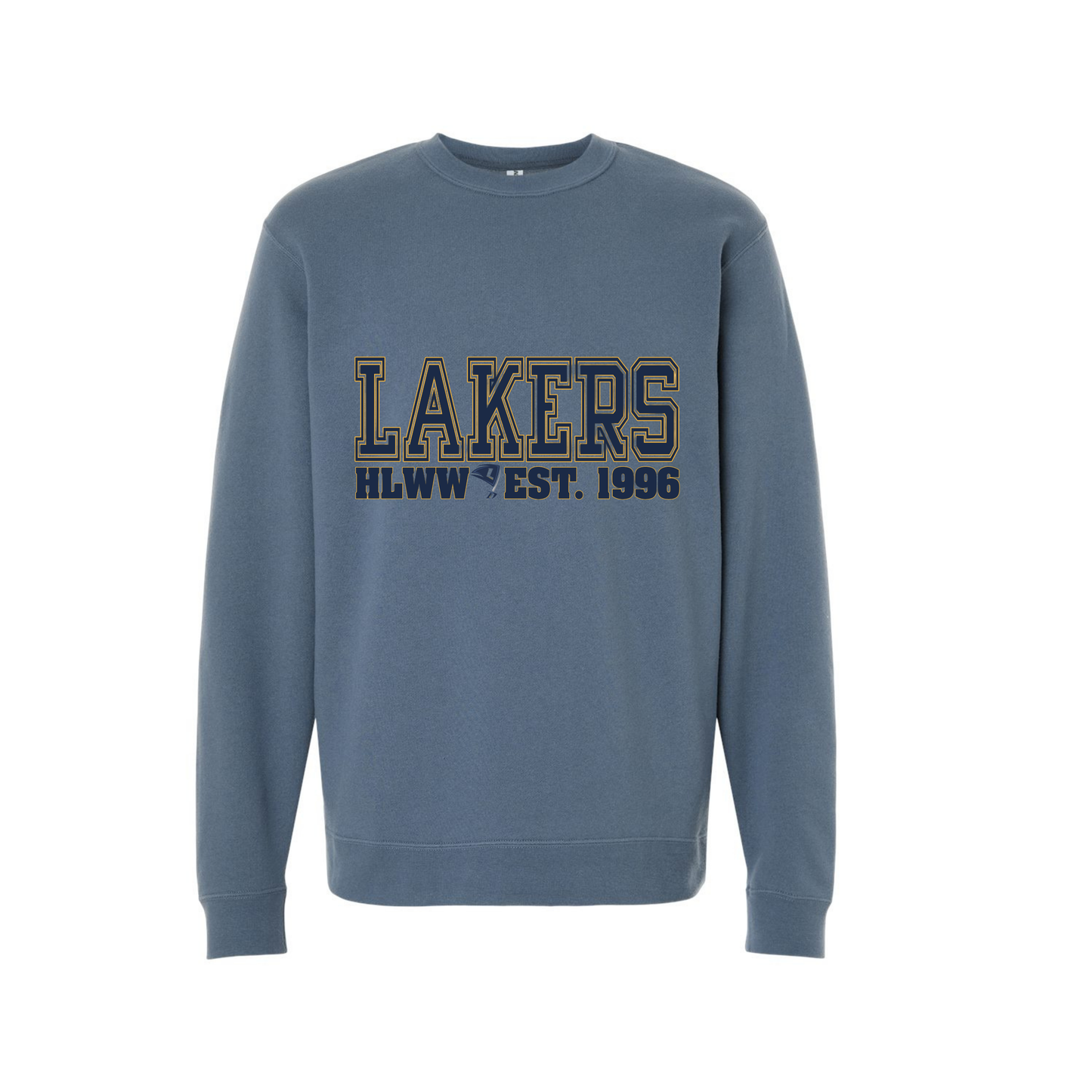Navy/Gold Lakers Crew