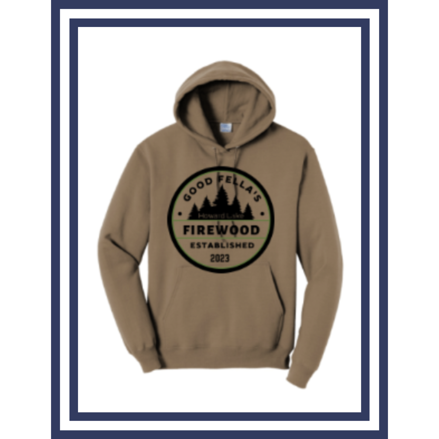 Woodland Brown Campfire Hoodie
