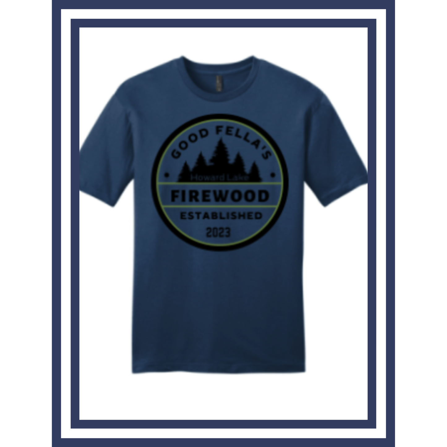 Steel Blue Good Fella's Casual T