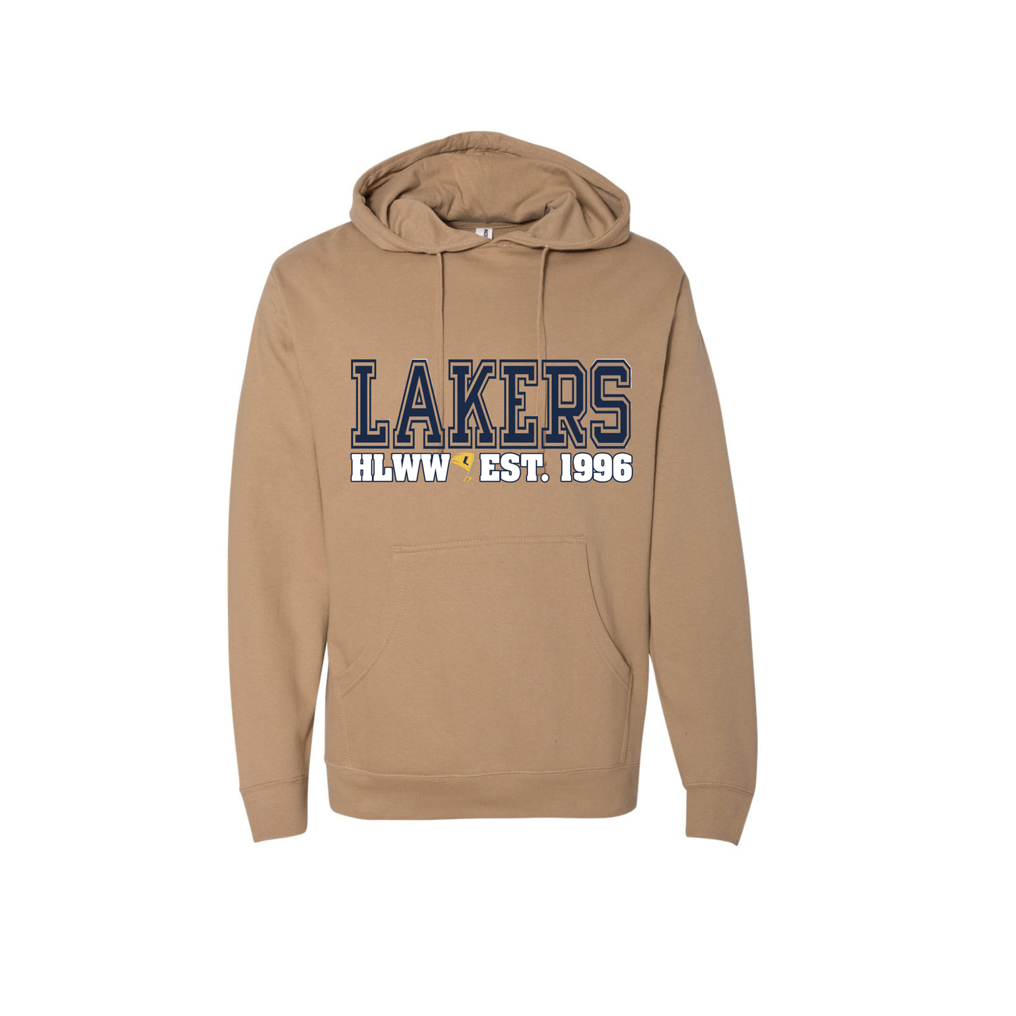 Navy/White Lakers Hoodie