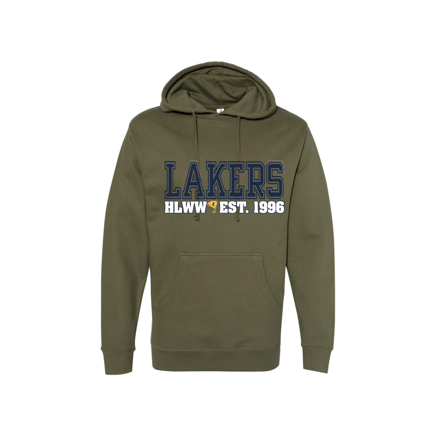 Navy/White Lakers Hoodie