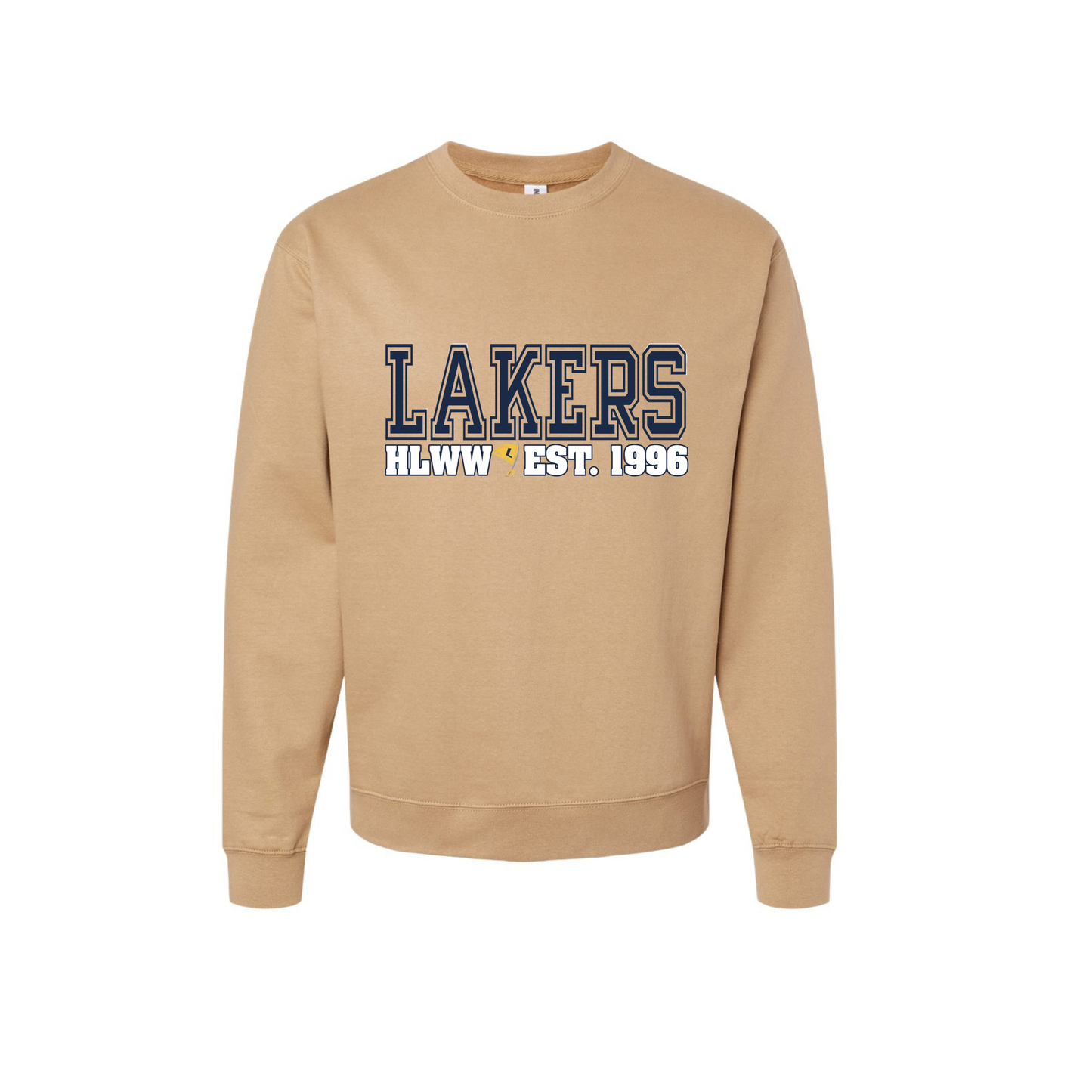 Navy/White Lakers Crew