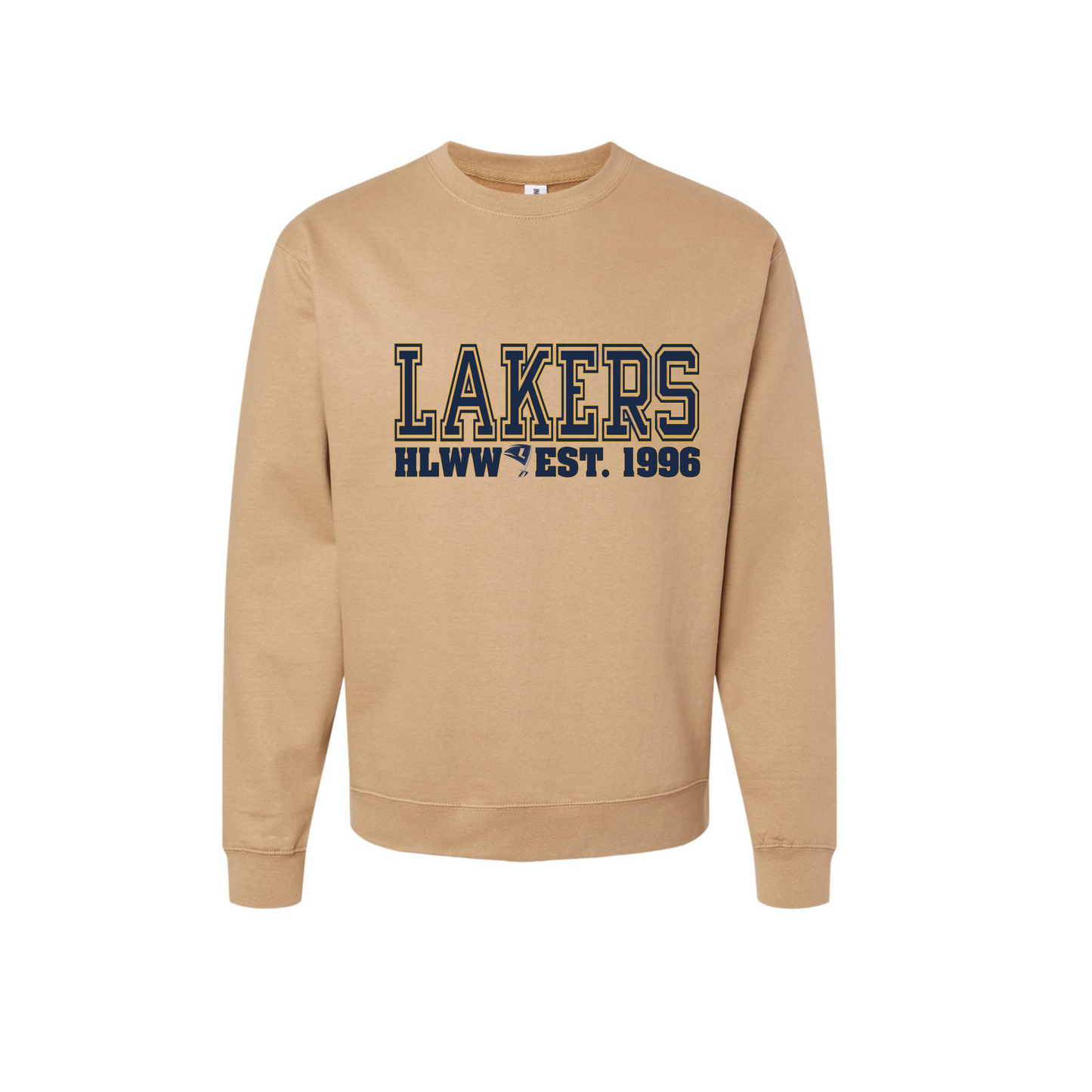 Navy/Gold Lakers Crew