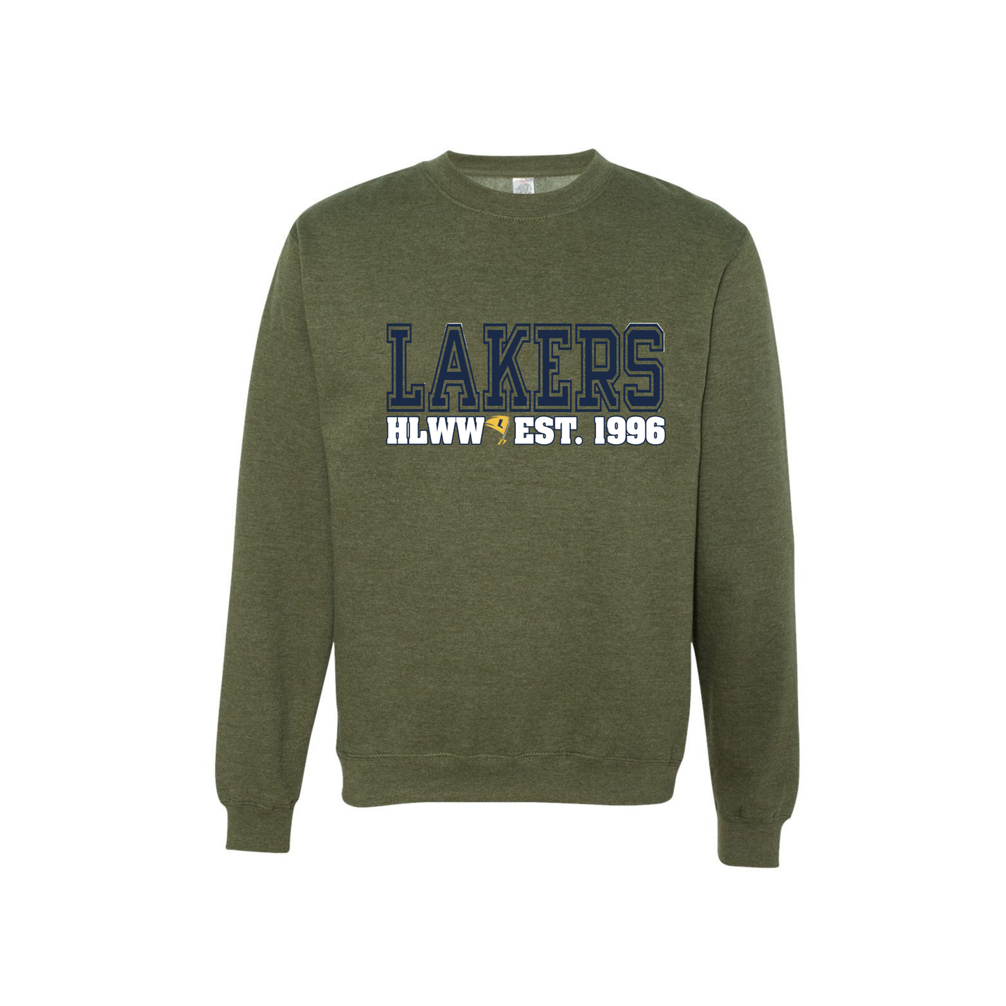Navy/White Lakers Crew