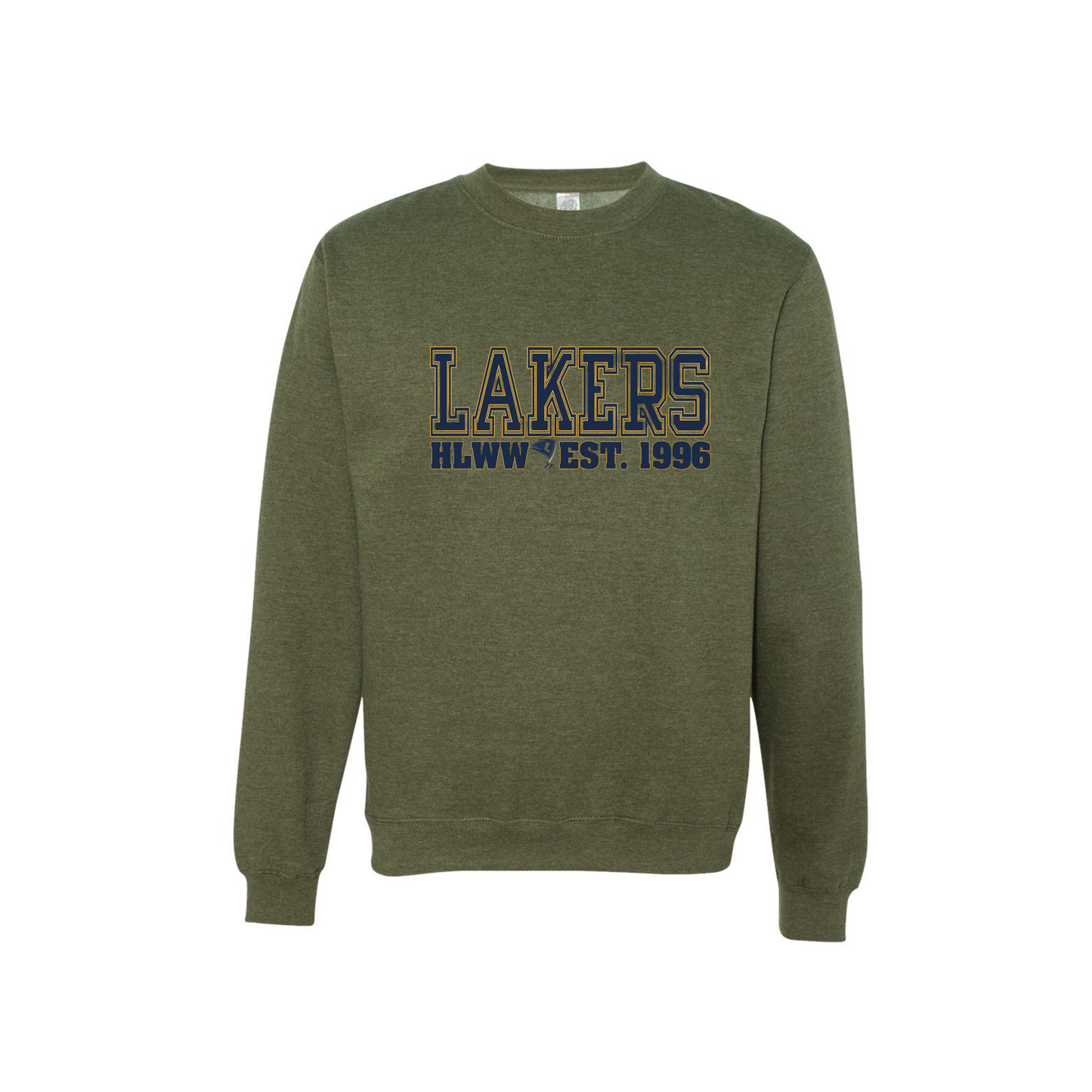 Navy/Gold Lakers Crew