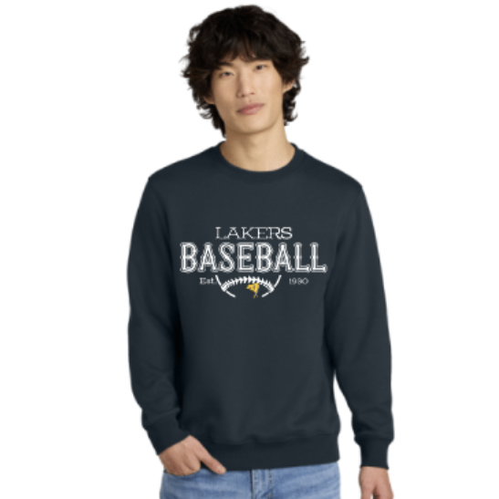 Lakers Baseball District Perfect Weight Crew Sweatshirt