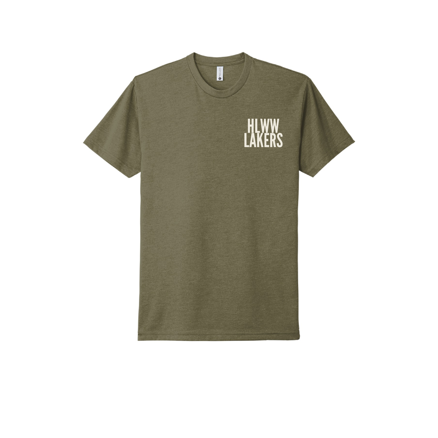 Youth White Lakers Block T