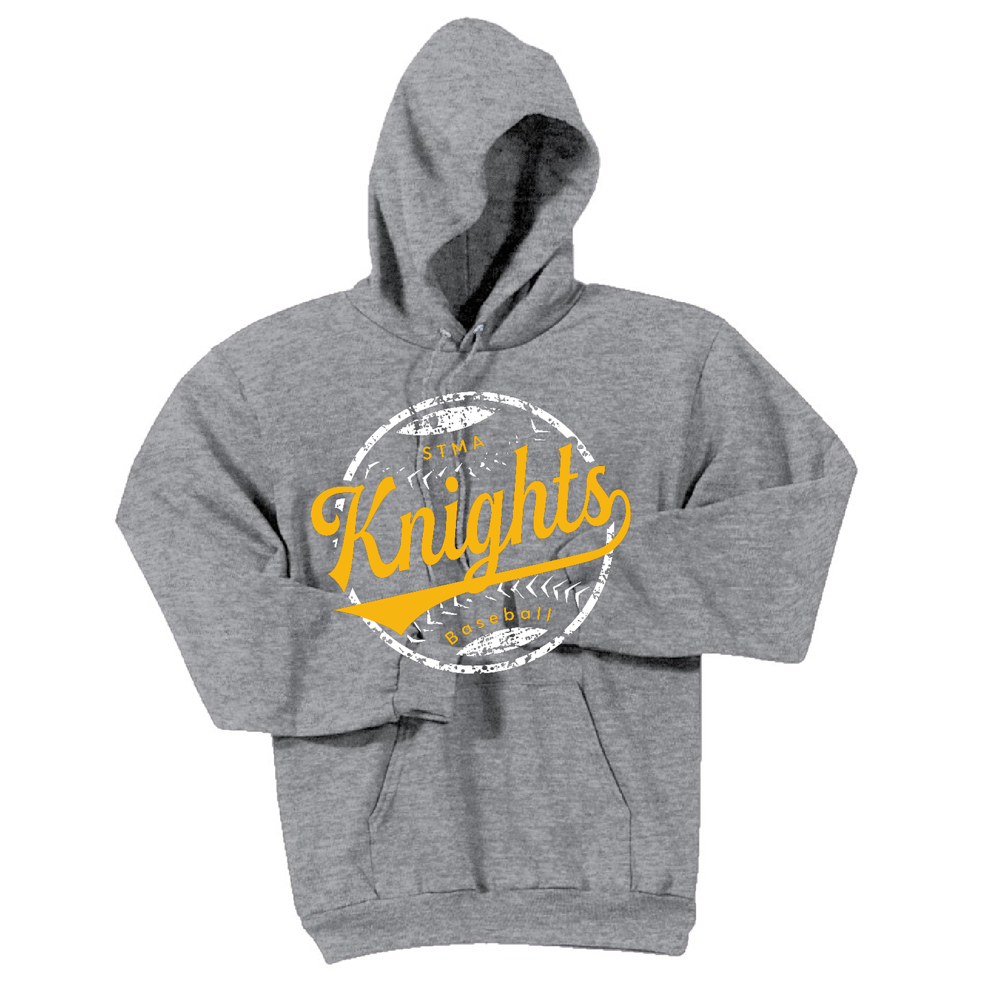 Knights Baseball Round Logo Hooded Sweatshirt