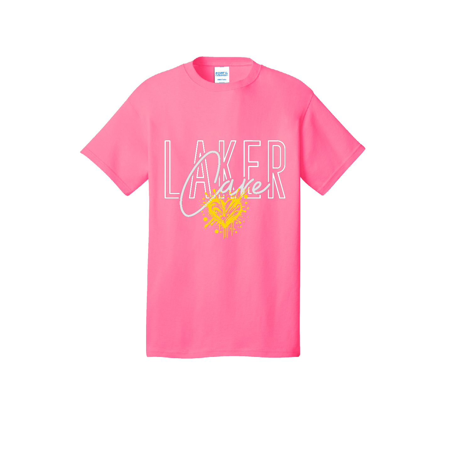 Laker Care, Pink Heart