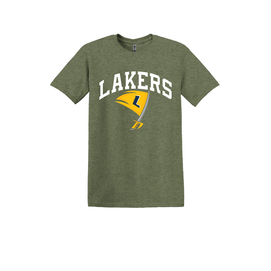 Heather Military Green Laker T