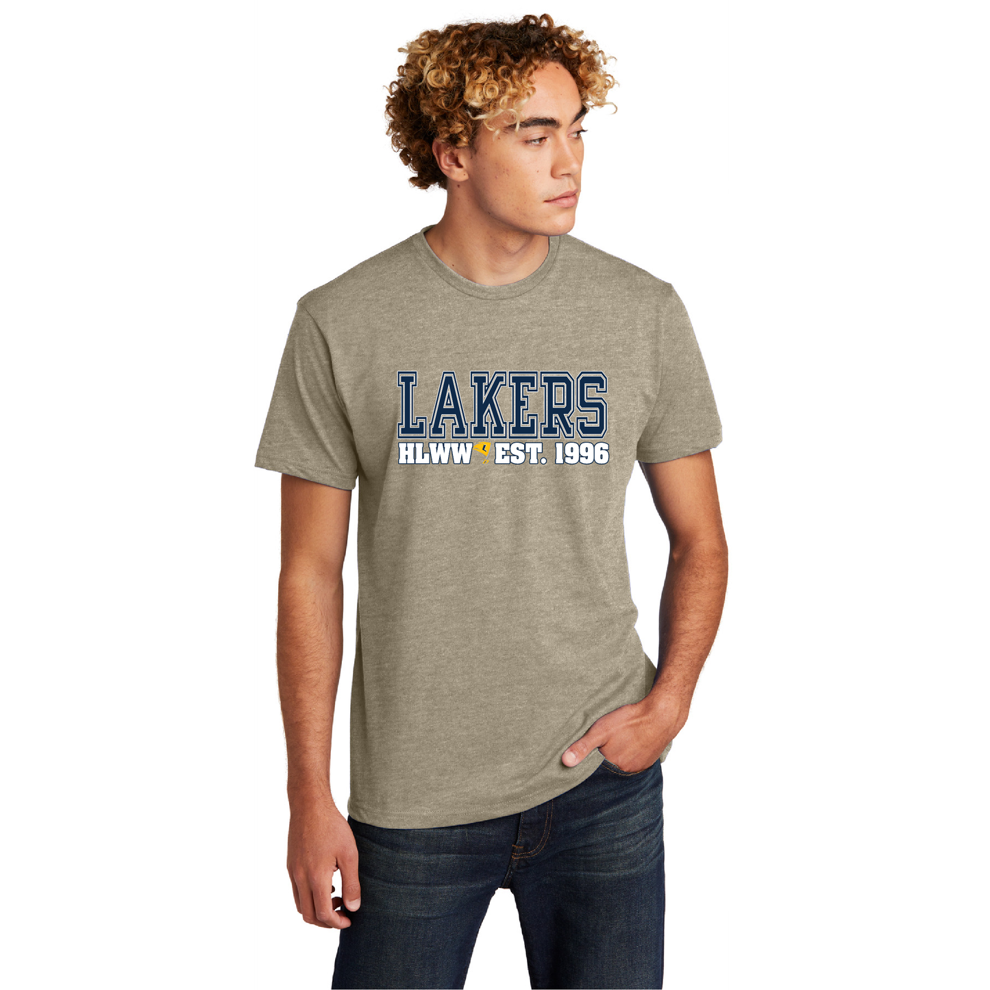 Navy/White Lakers T