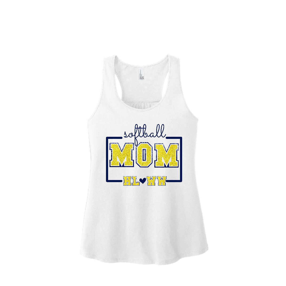 Softballl Mom Relaxed Tank