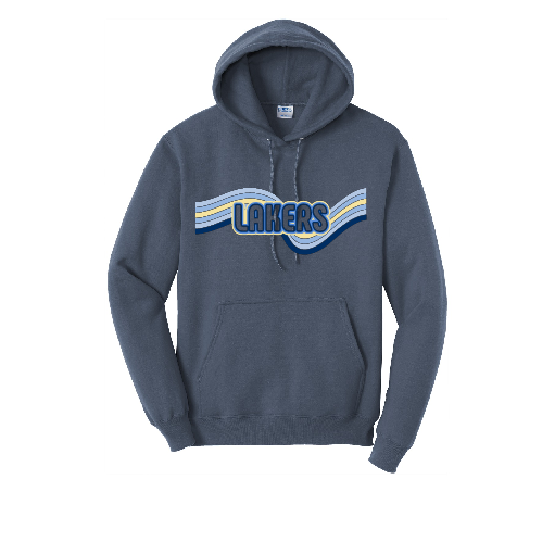 Steel Blue Laker Wave Sweatshirt
