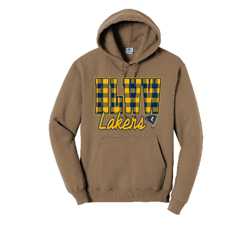 Plaid Laker Logo Sweatshirt