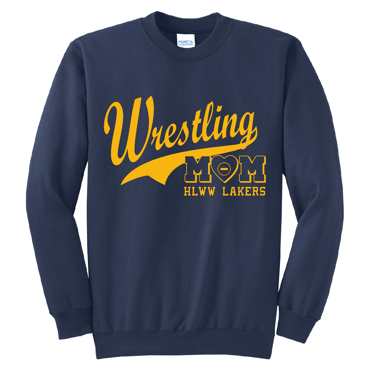Navy Wrestling Mom Crew