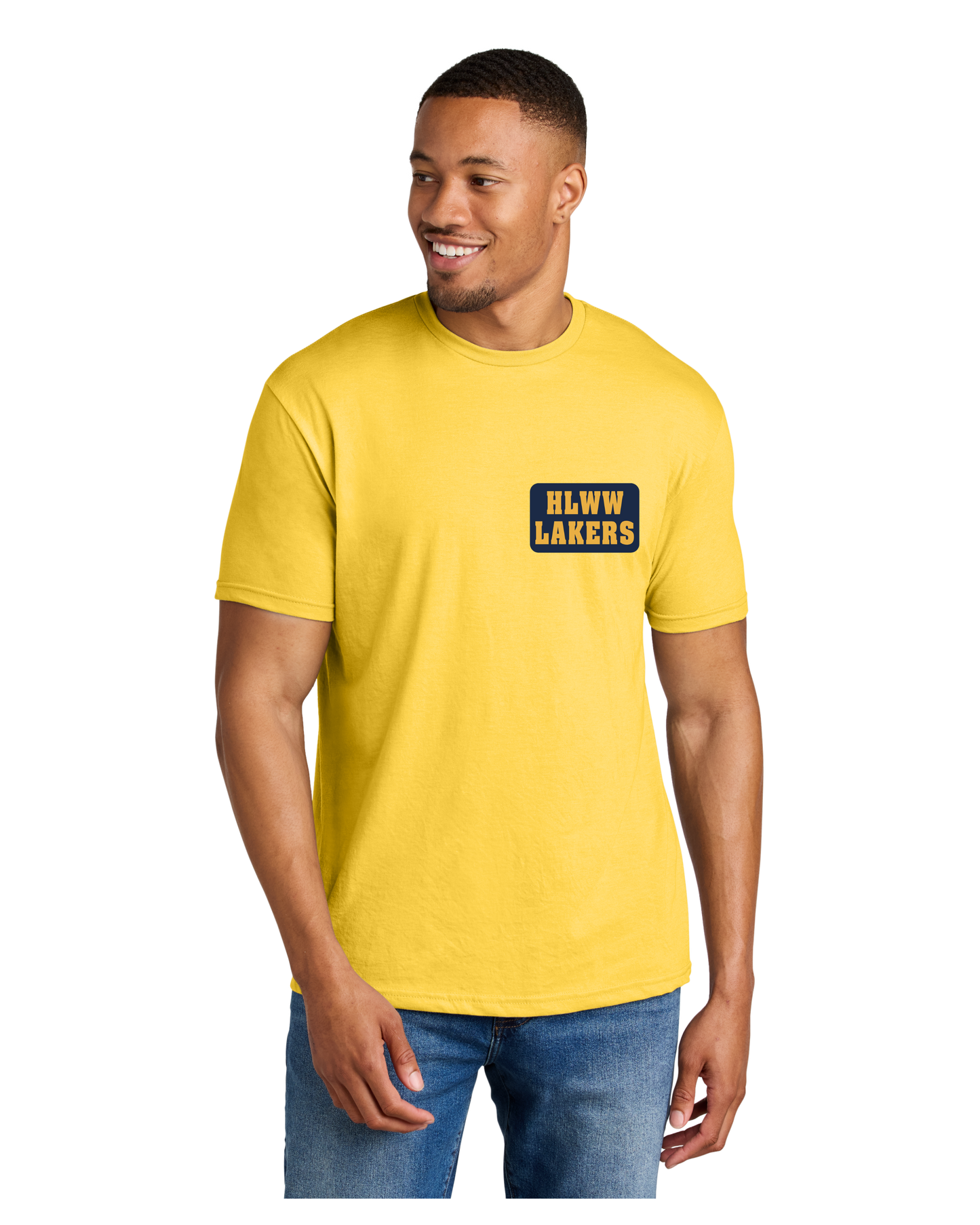HLWW Lakers Badge Adult T-Shirt