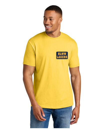 HLWW Lakers Badge Adult T-Shirt
