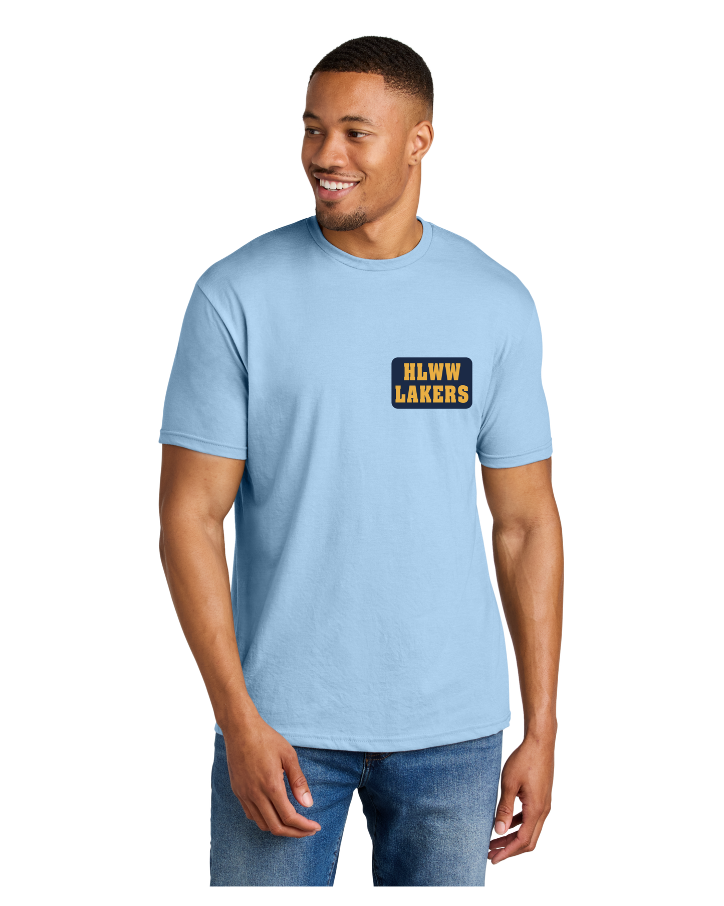 HLWW Lakers Badge Adult T-Shirt