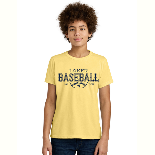 Lakers Baseball Youth CVC Tee