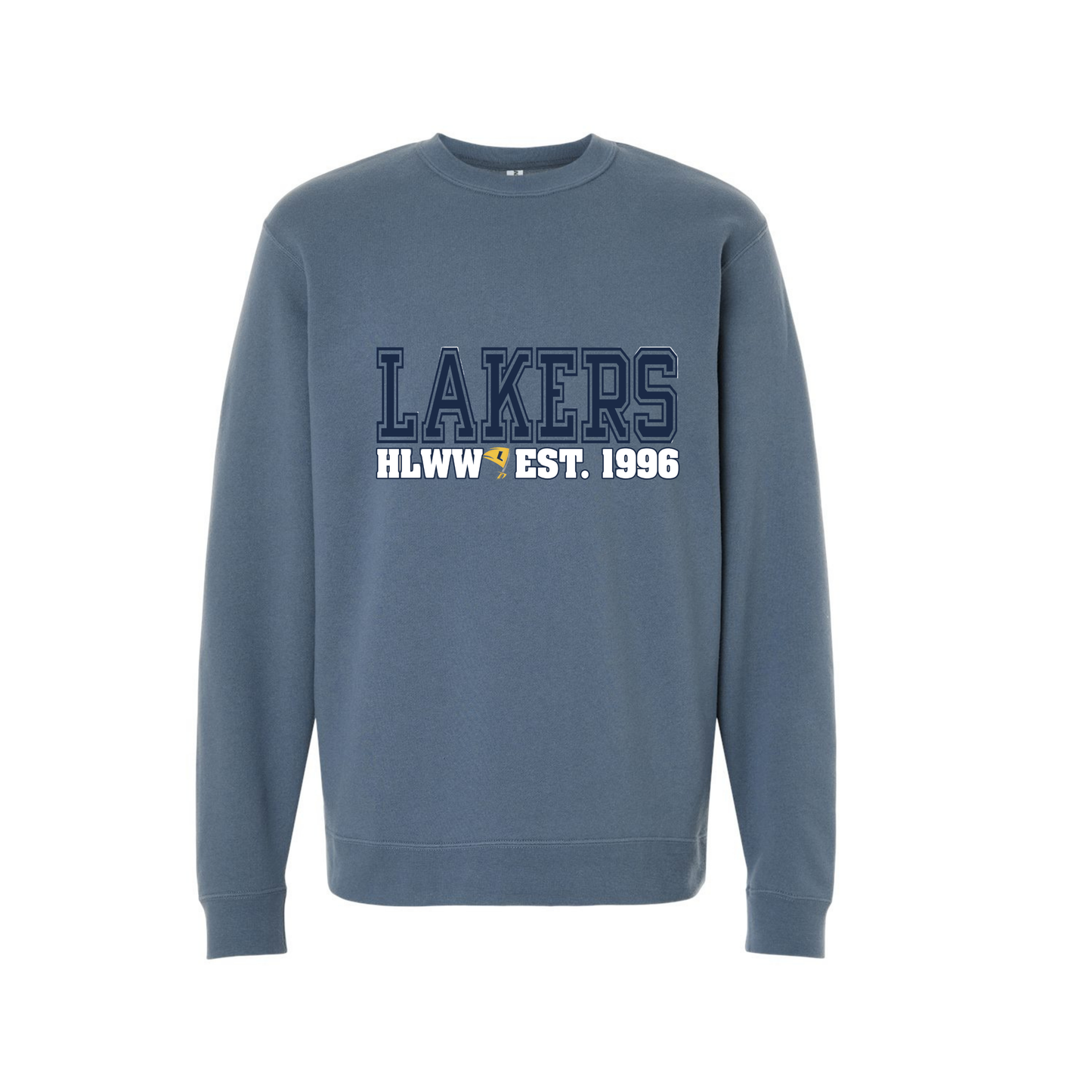 Navy/White Lakers Crew