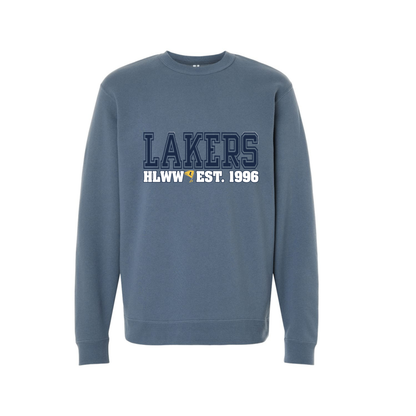 Navy/White Lakers Crew