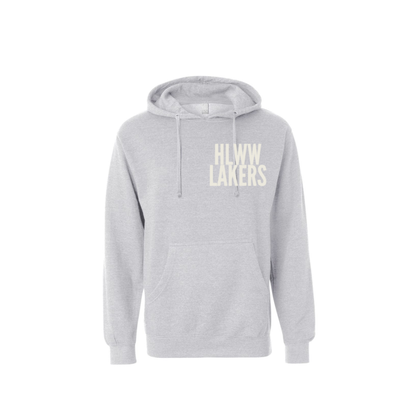 White Lakers Block Hoodie