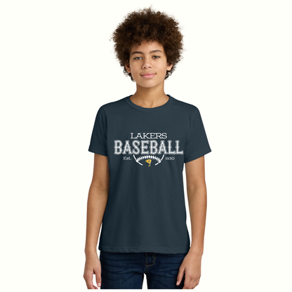Lakers Baseball Youth CVC Tee