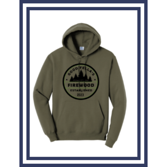Drab Olive Green Campfire Hoodie