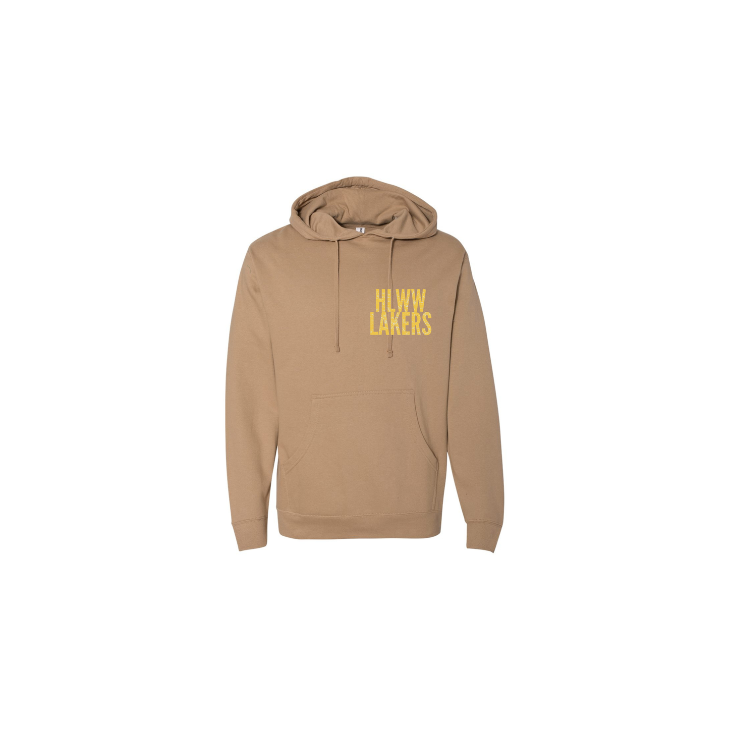 Gold Lakers Block Hoodie