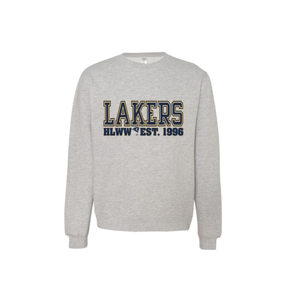Navy/Gold Lakers Crew