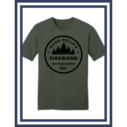Olive Green Good Fella's Casual T