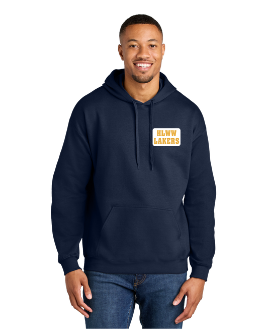HLWW Lakers Badge Adult Hoodie