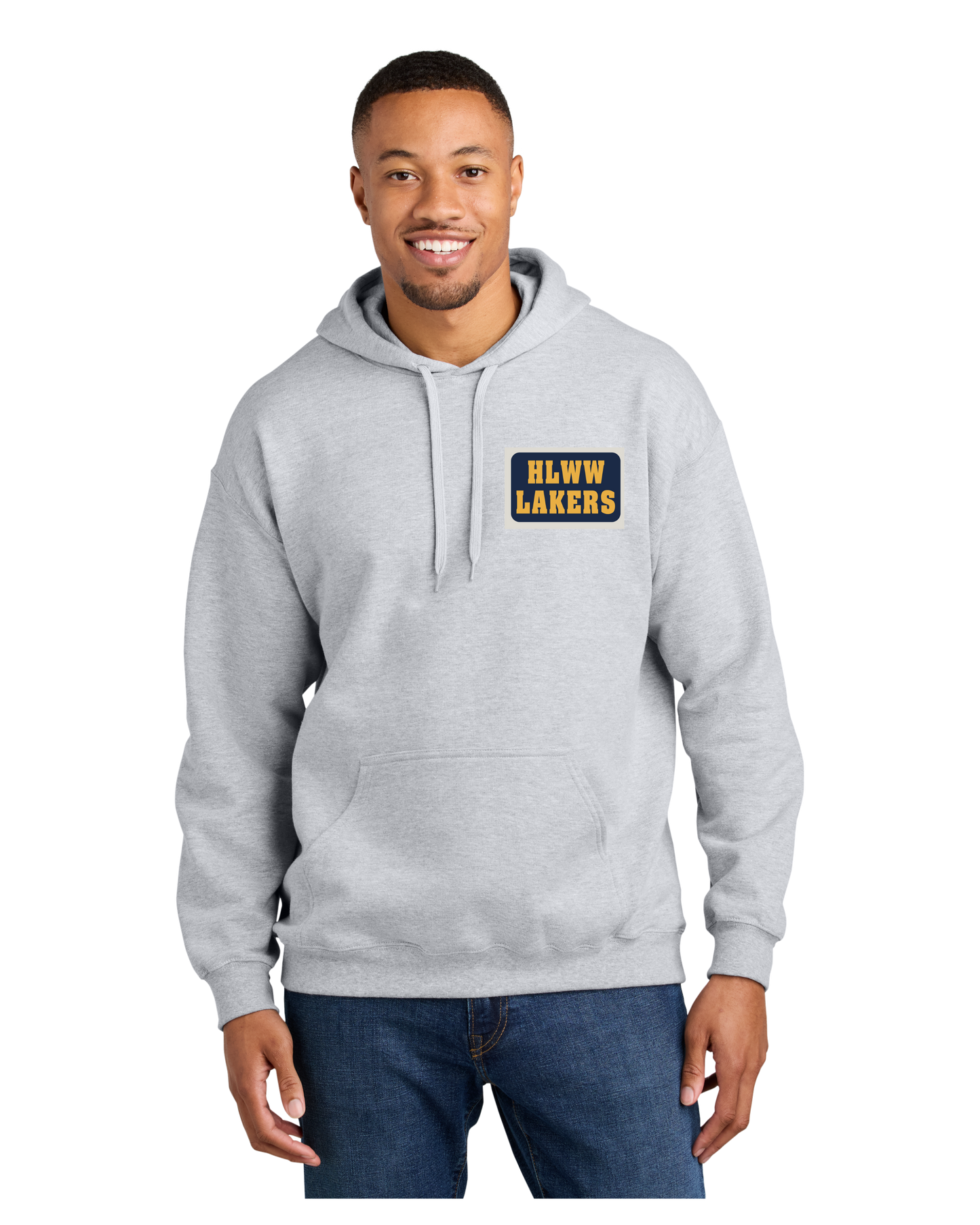 HLWW Lakers Badge Adult Hoodie