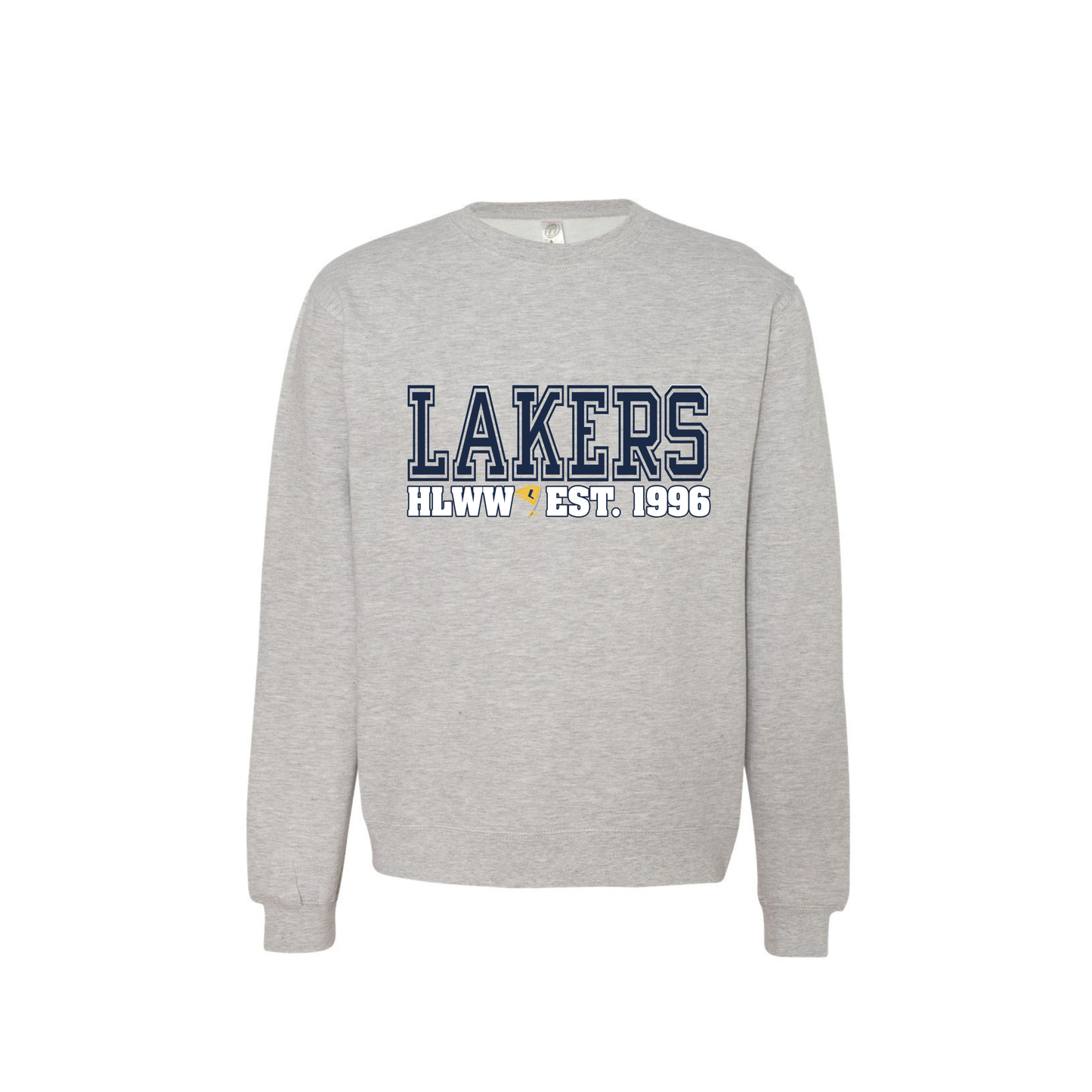 Navy/White Lakers Crew