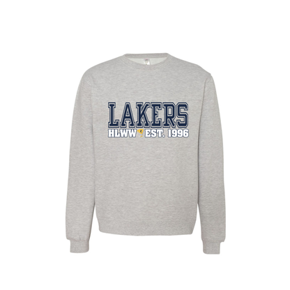 Navy/White Lakers Crew