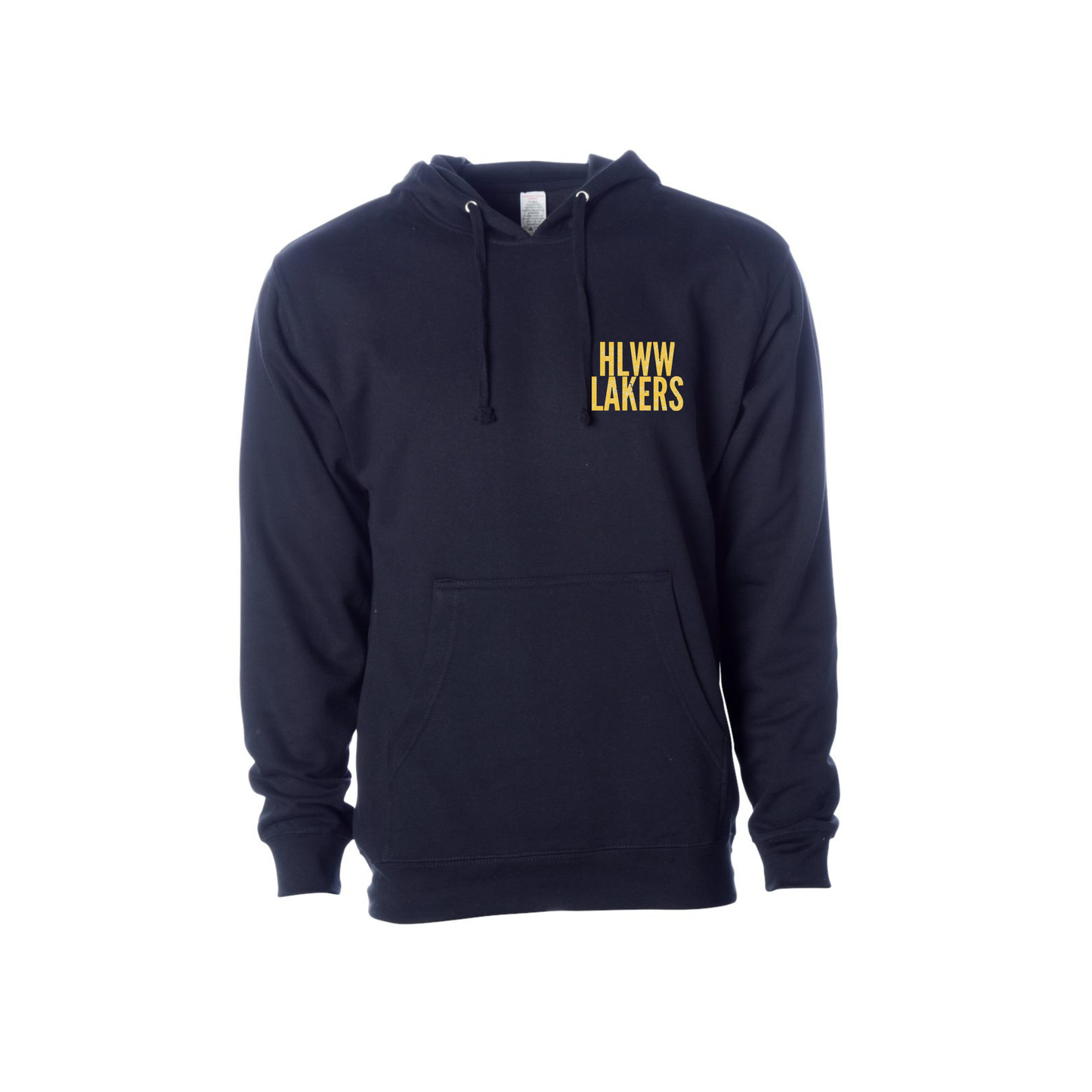 Gold Lakers Block Hoodie