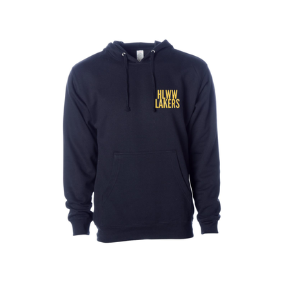 Gold Lakers Block Hoodie