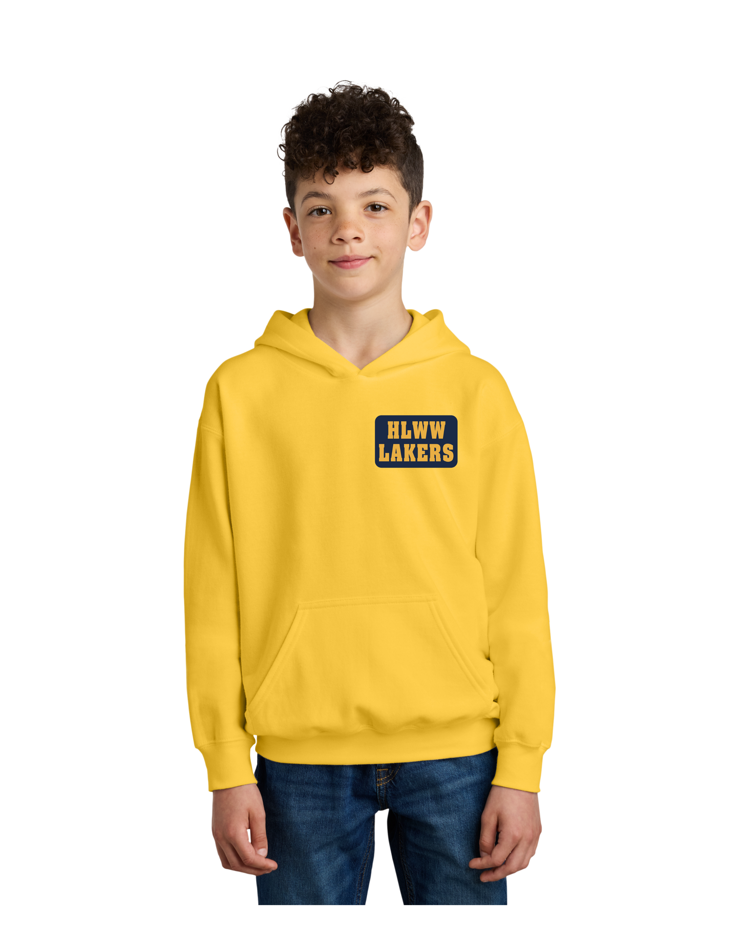 HLWW Lakers Badge Youth Hoodie