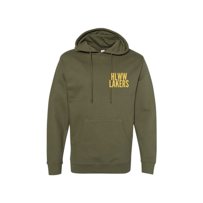 Gold Lakers Block Hoodie