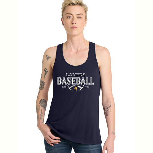 Lakers Baseball Women's Racerback Tank