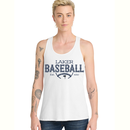 Lakers Baseball Women's Racerback Tank