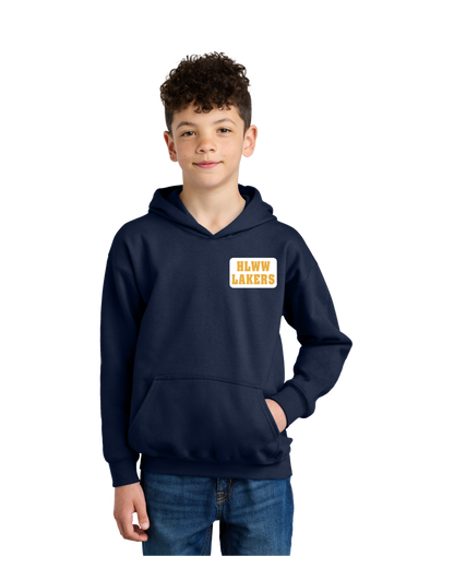 HLWW Lakers Badge Youth Hoodie