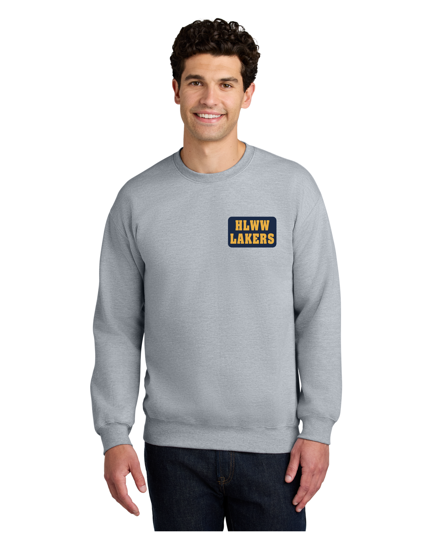 HLWW Lakers Badge Crewneck Sweatshirt