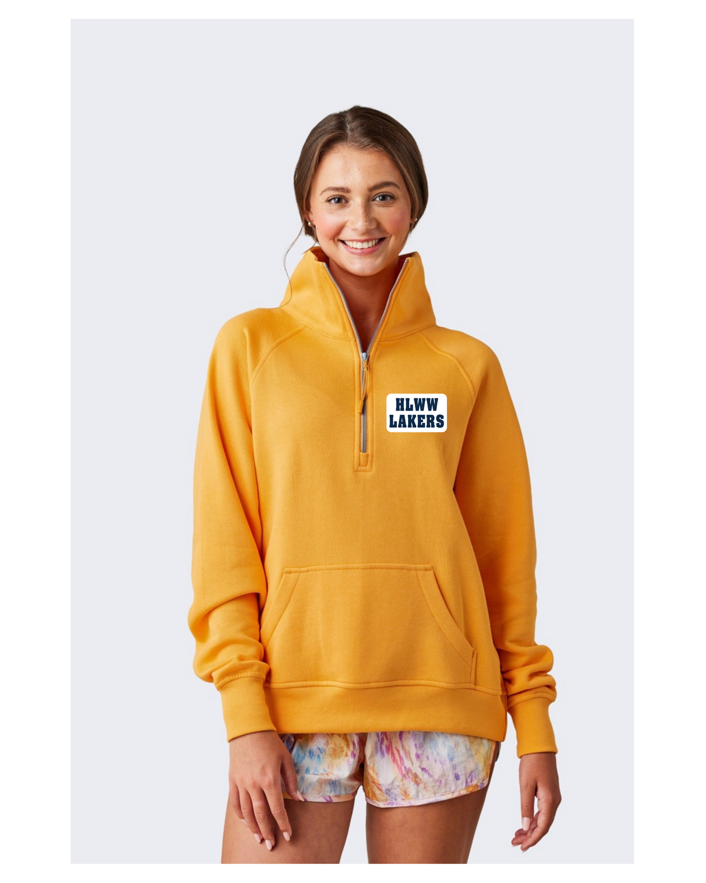 HLWW Lakers Women's Boxy Half Zip