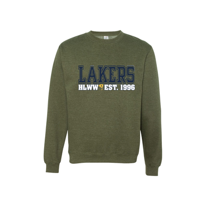 Navy/White Lakers Crew