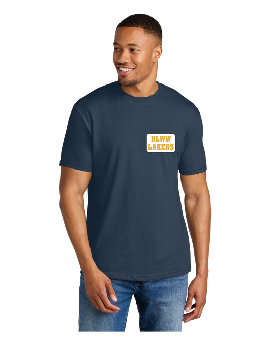 HLWW Lakers Badge Adult T-Shirt