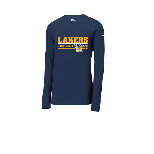 Lakers Basketball Nike Performance Long Sleeve