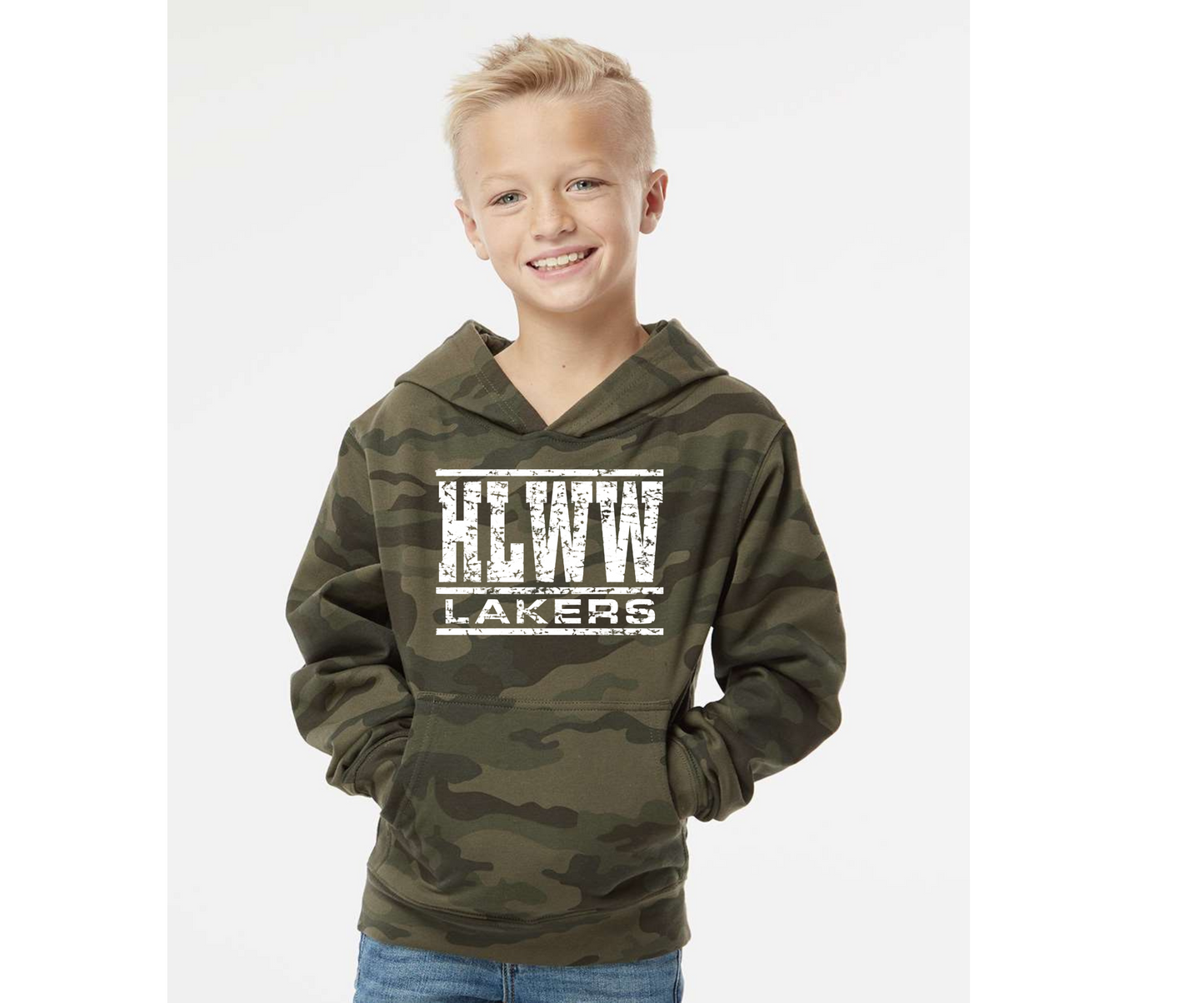 Youth Lakers Stack Hoodie