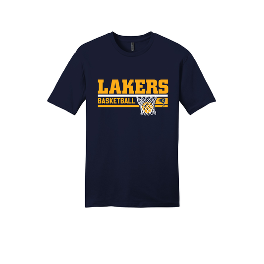 Lakers Basketball Cotton Blend T-Shirt