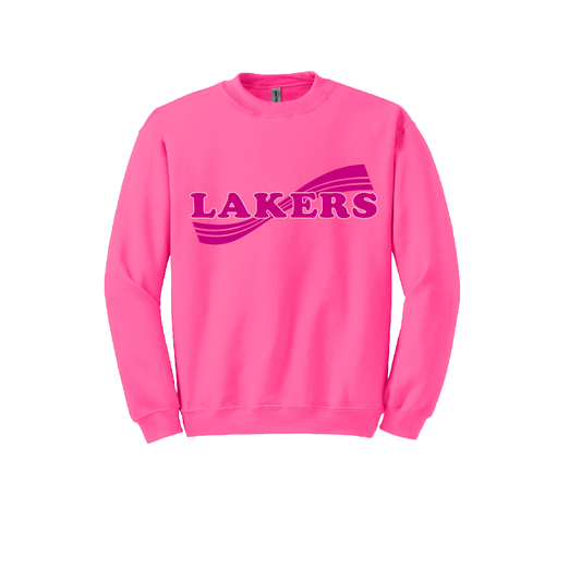 Laker Pink on Pink, Pink Out Sweatshirt